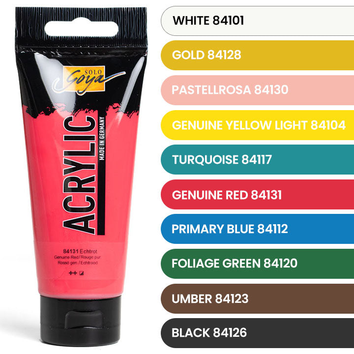 Solo Goya Acrylic Paints - ARTMIE Gold Matches