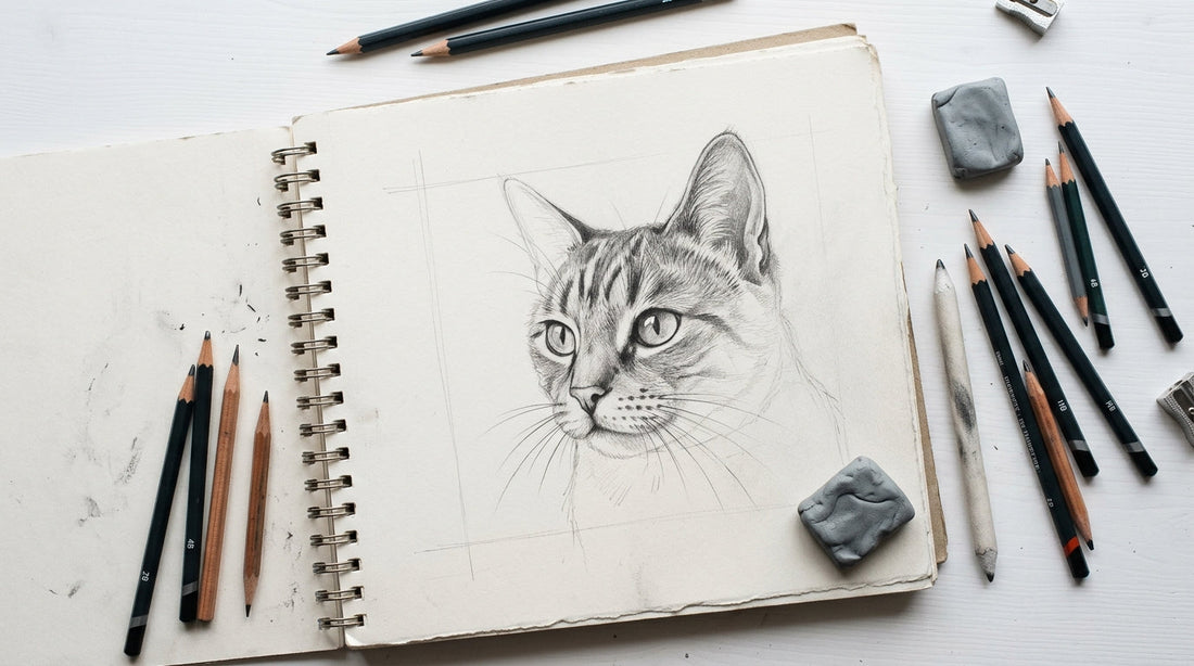 Come disegnare un gatto: guida passo dopo passo per principianti