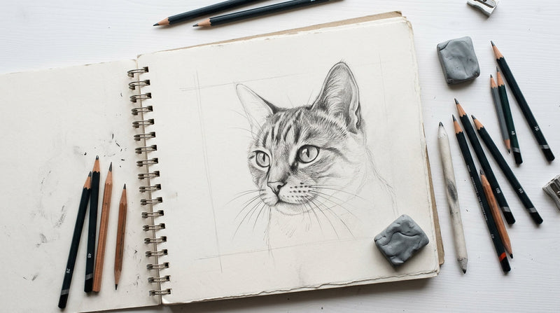 Come disegnare un gatto: guida passo dopo passo per principianti
