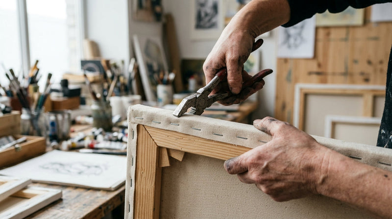 Come tendere una tela allentata: guida pratica per artisti
