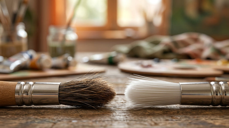 Cosa è meglio per te: pennelli naturali o sintetici?