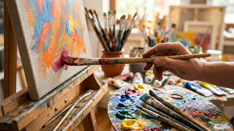 Structuurpasta gebruiken: wat is acrylstructuurpasta?