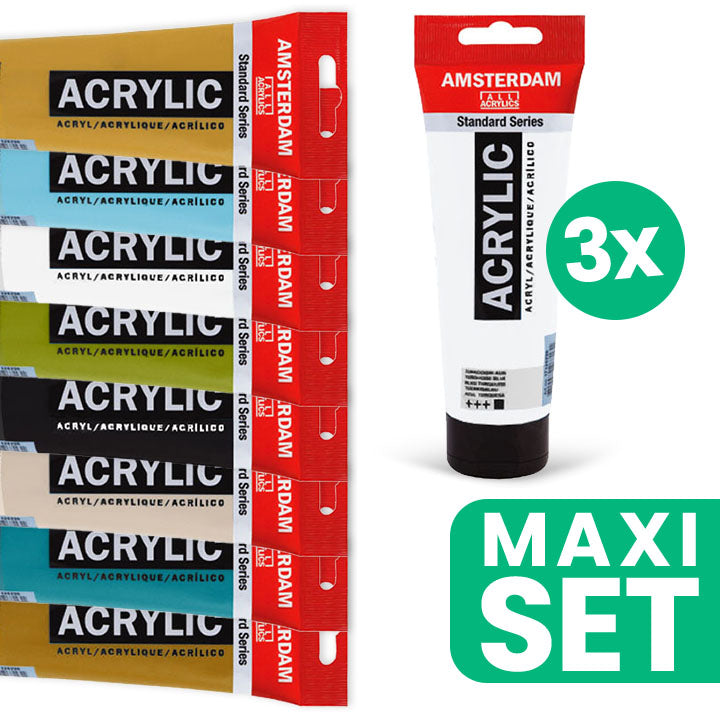 Royal Talens Amsterdam Standard, Expert o Art Creation: quale acrilico scegliere