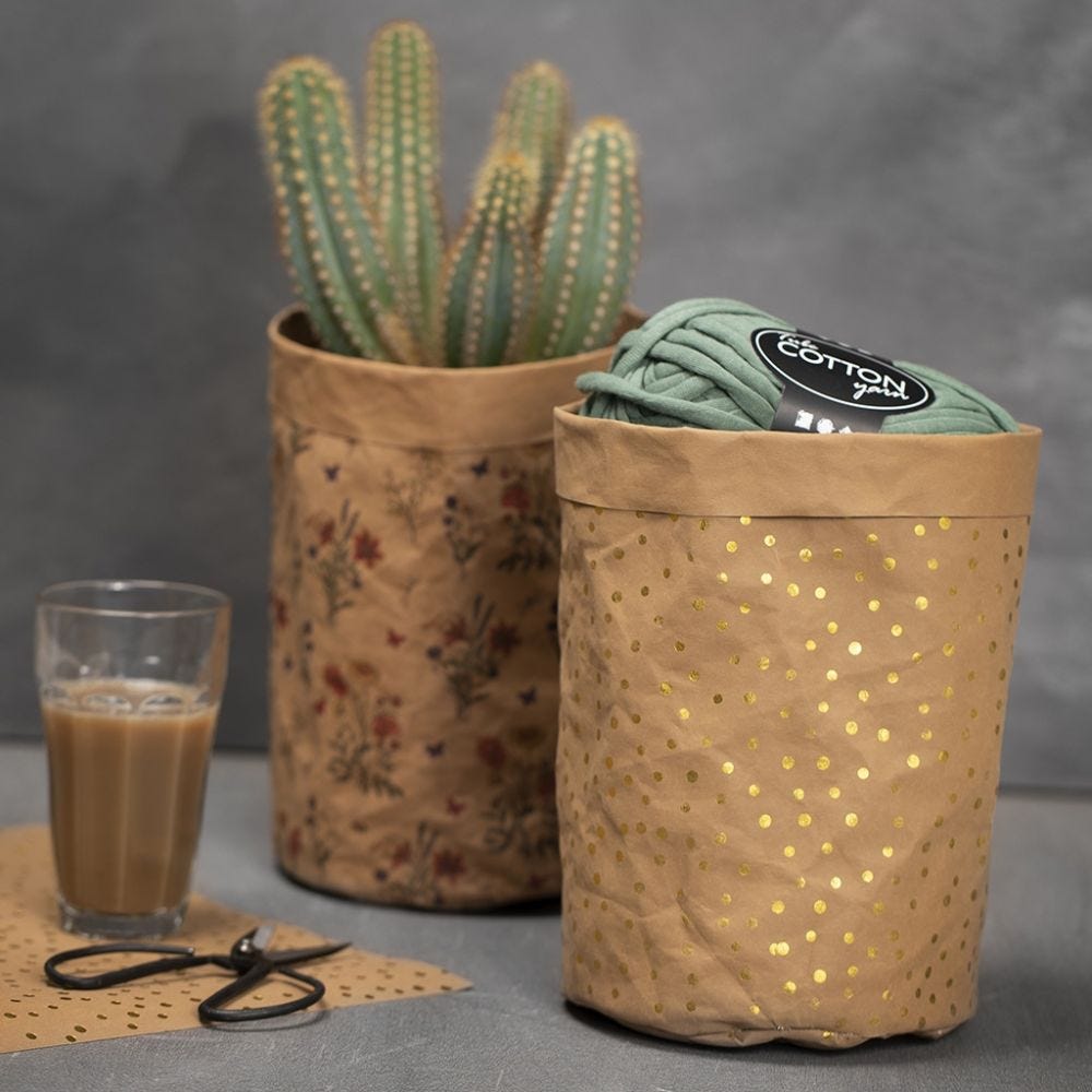 Handgemachte Tasche aus Kunstleder