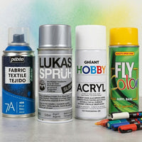 Vernici spray e pennarelli