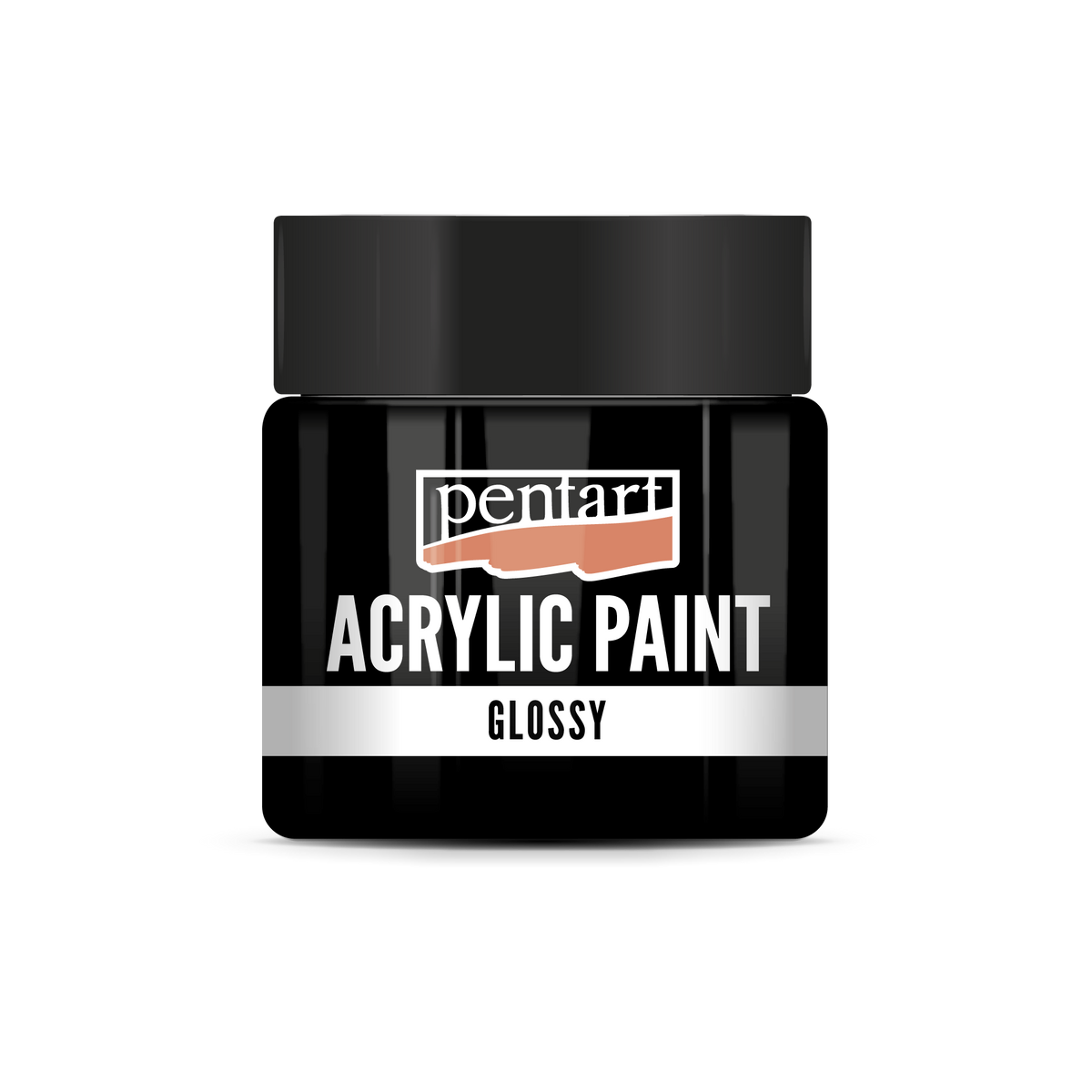 acrylic paint glossy 50 ml – nero