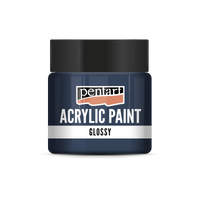 acrylic paint glossy 50 ml – blu indaco