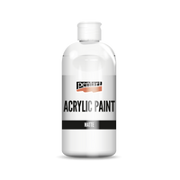Colore acrilico opaco Pentart 500 ml bianco