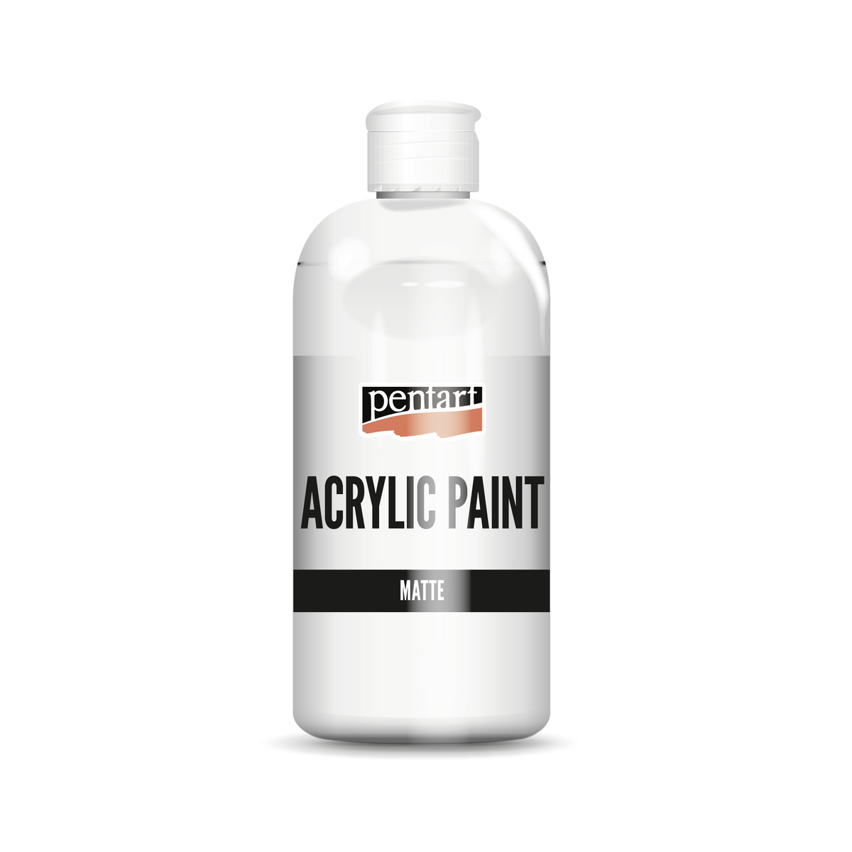Colore acrilico opaco Pentart 500 ml bianco