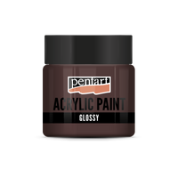 acrylic paint glossy 50 ml – marrone scuro