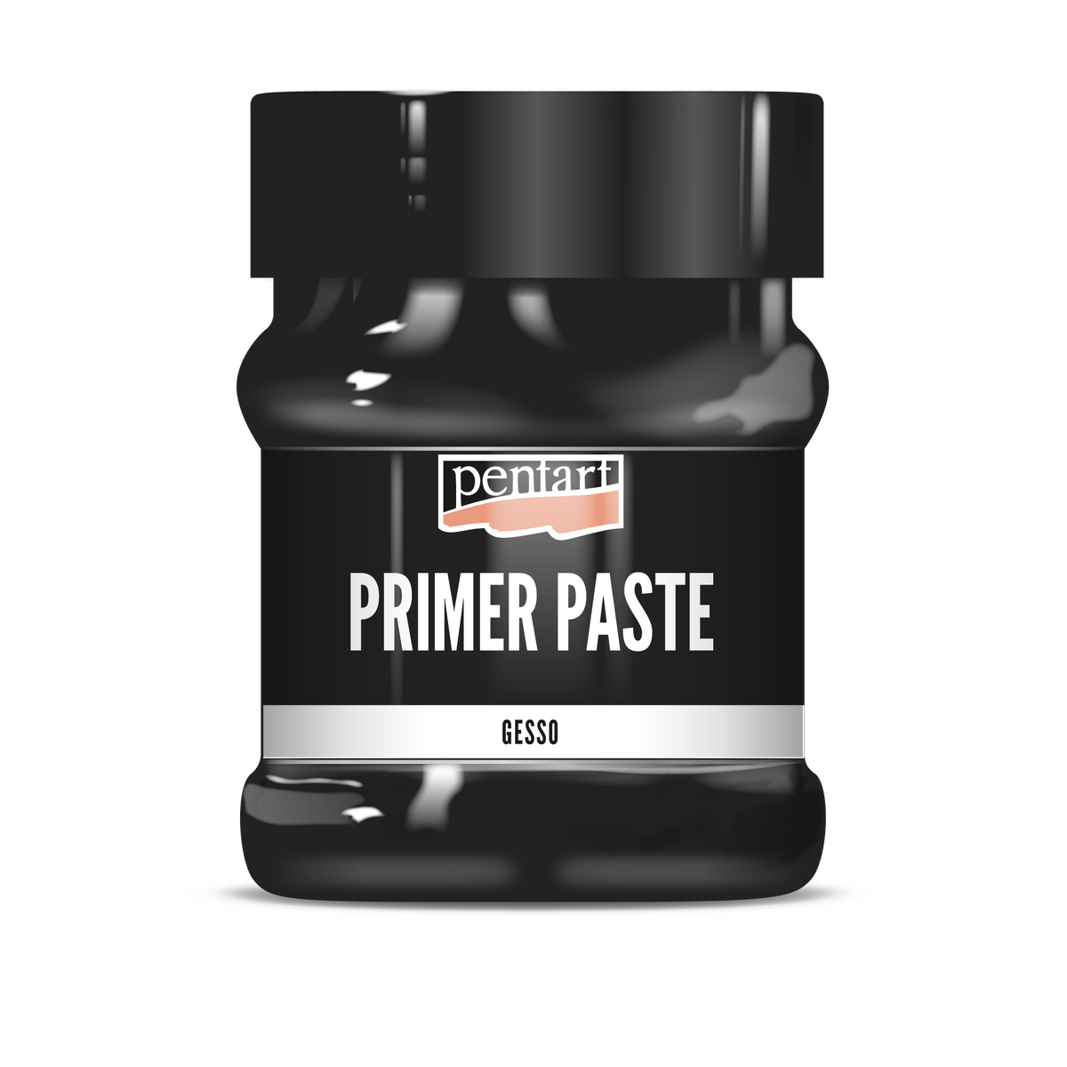 Pasta per imprimitura Pentart Primer paste 230 ml, nera
