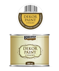 Gessetto decorativo Chalky Pentart 500 ml – tangerine