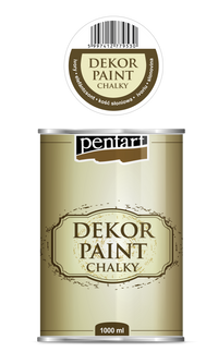 dekor paint chalky 1000 ml – avorio