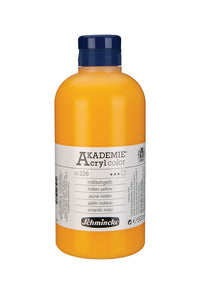 Colore acrilico Schmincke AKADEMIE Acryl color 500 ml – 226 Giallo indiano