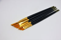 Set di pennelli Pentart – 6 pz – fino a 11, piatto obliquo