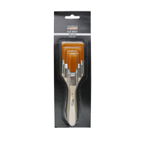 Set dei pennelli per contorni - 6 pezzi | dimensioni diverse – with soft bristles, 4 pcs, flat, size 2, 4, 6, 8