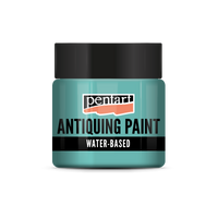 antiquing paint 50 ml – blu patina