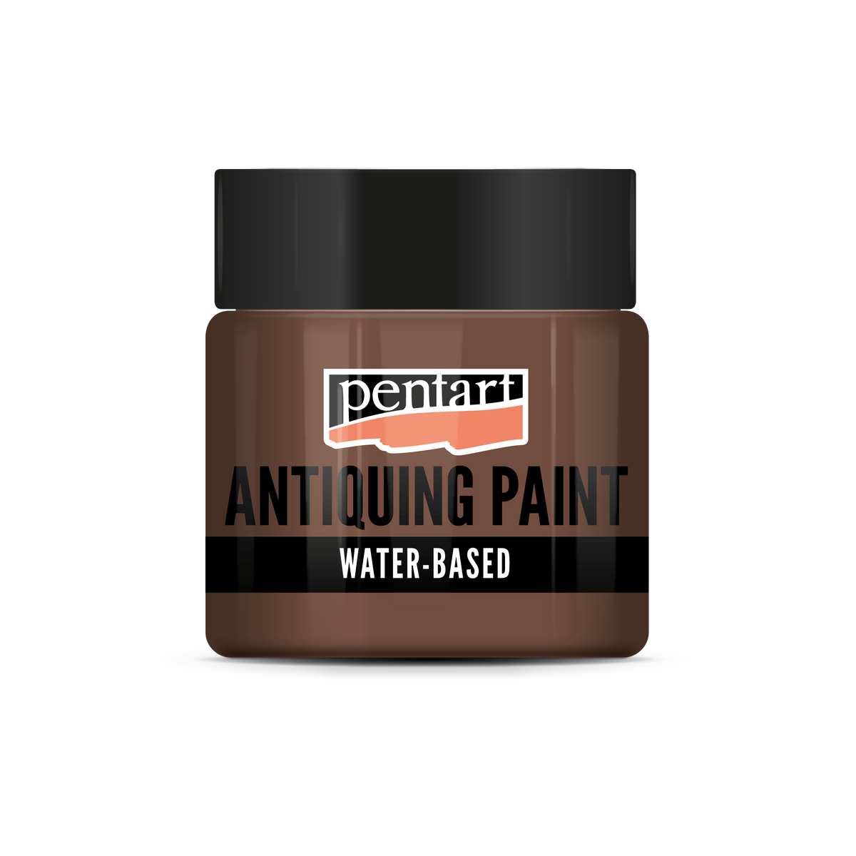 antiquing paint 50 ml – marrone scuro