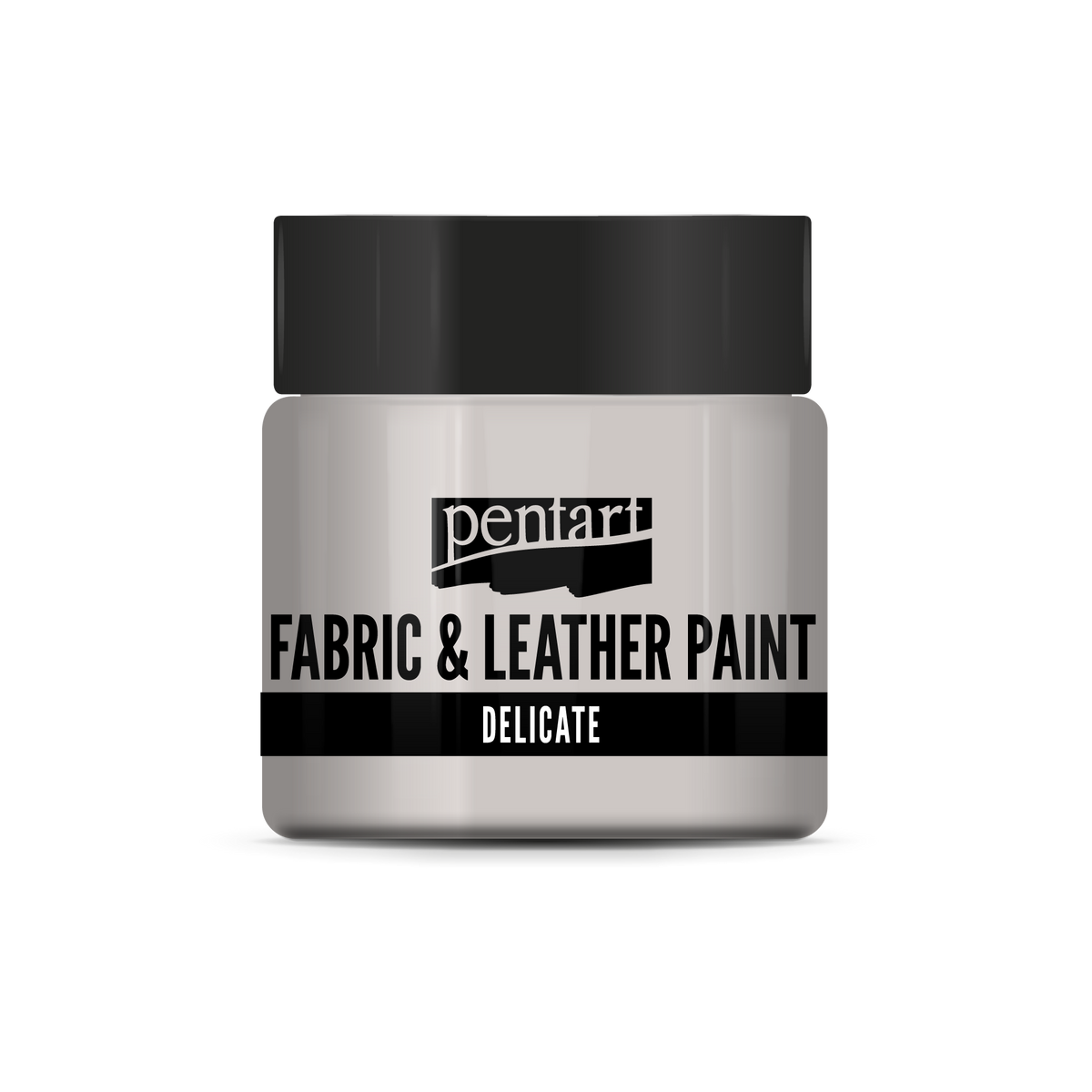delicate fabric & leather paint 50 ml – argento