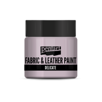 delicate fabric & leather paint 50 ml – argento violaceo