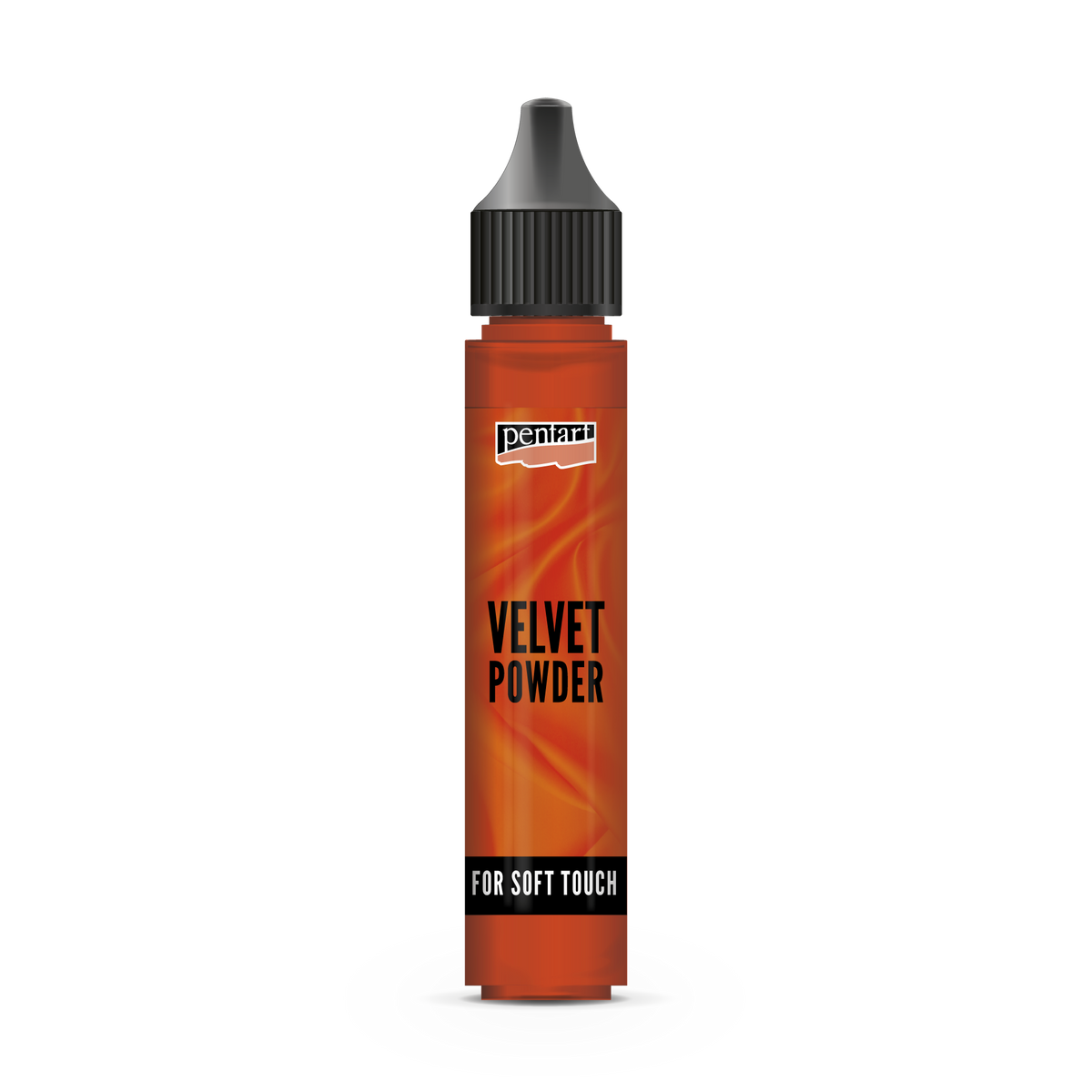 Polvere effetto velluto Pentart Velvet powder - arancione 4 g
