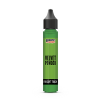 Polvere vellutata Pentart Velvet powder verde chiaro 4 g
