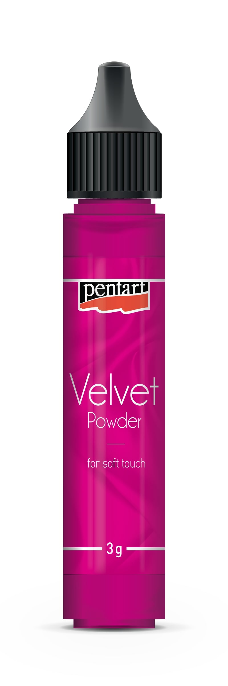 Polvere effetto velluto Pentart rosa 3 g
