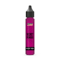 Polvere effetto velluto Pentart rosa 3 g