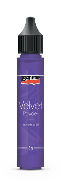 Polvere vellutata Pentart Velvet powder purple 3 g