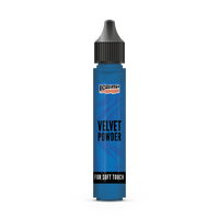 Polvere effetto velluto Pentart Velvet powder blu 3 g