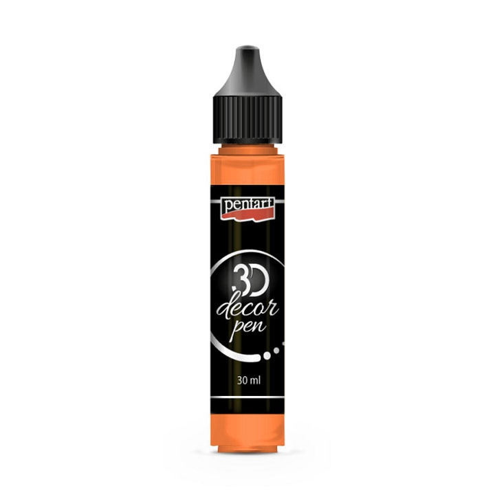 3D penna décor pen Pentart 30 ml – Cameola Orange