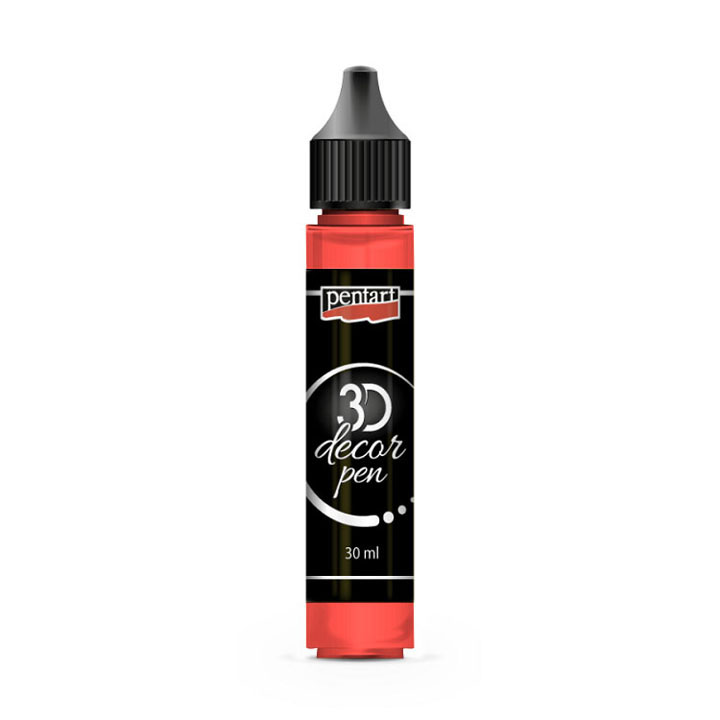 3D penna décor pen Pentart 30 ml – Ruby Red