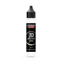 3D penna décor pen Pentart 30 ml – White