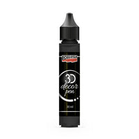 3D penna décor pen Pentart 30 ml – Black