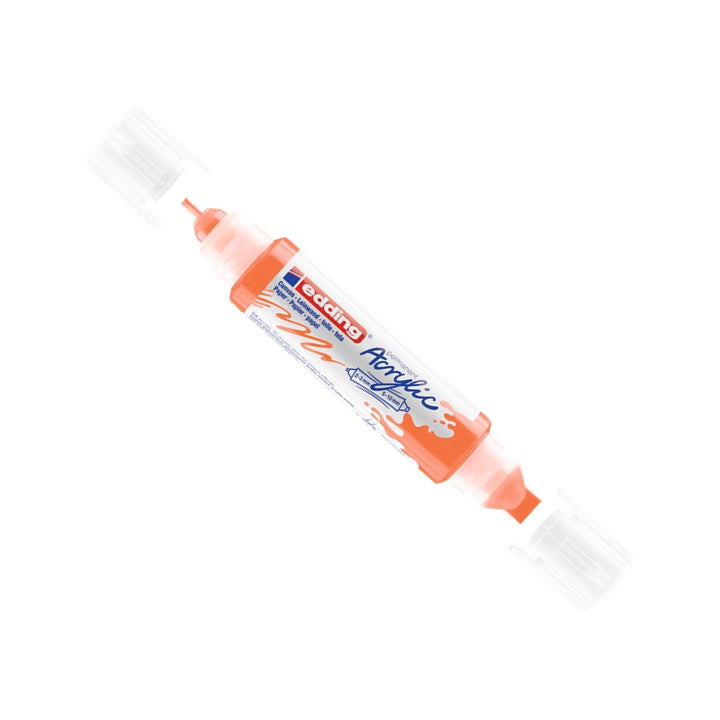 Marcatore acrilico bifacciale 3D EDDING-5400 – Arancione Neon
