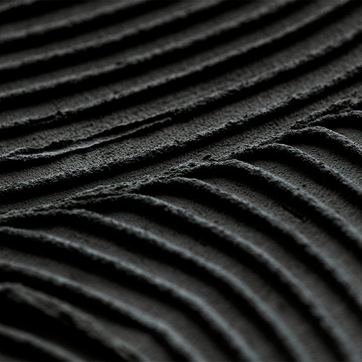 3D pasta per goffratura nera ARTMIE Midnight | sabbia fine di peso diverso