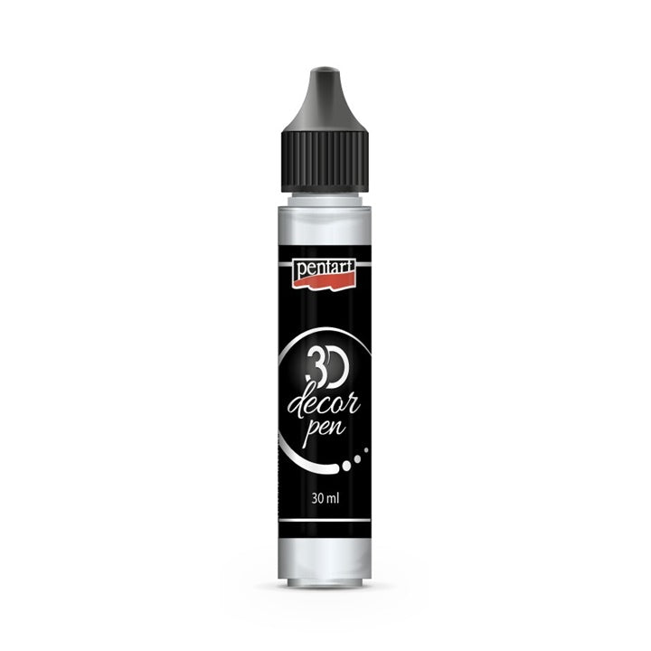 3D penna décor pen Pentart 30 ml | sceglie tonalità - 36090 - Fiore di ghiaccio