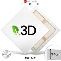 3D pittura su tela su telaio EKO light | dimensioni diverse