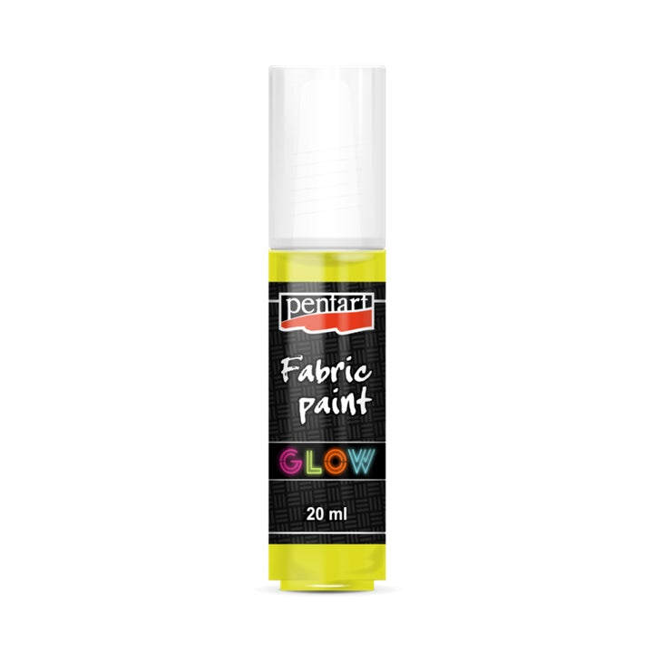 Colore tessuto leggero 3D Pentart – yellow