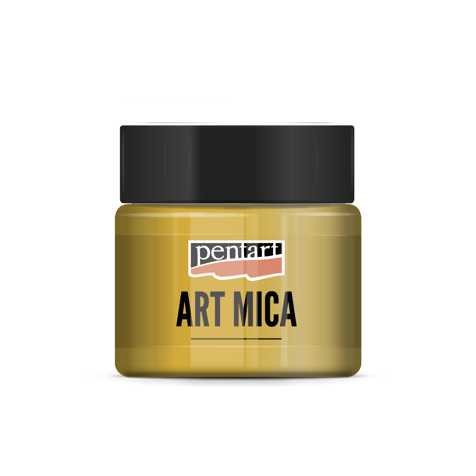 Pentart Art Mica polvere minerale glitterata sparkling gold 9 g