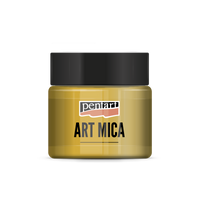 Pentart Art Mica polvere minerale glitterata sparkling gold 9 g