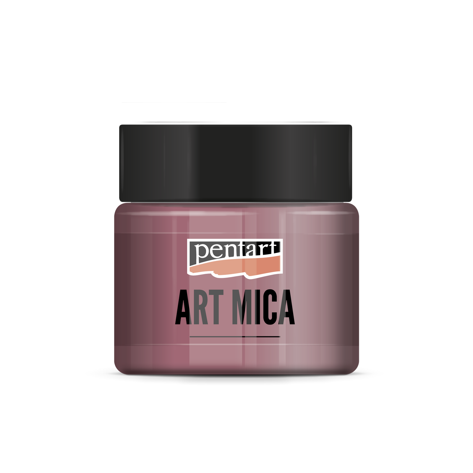 Polvere minerale a effetto Pentart Art Mica rosa 9 g