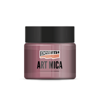 Polvere minerale a effetto Pentart Art Mica rosa 9 g