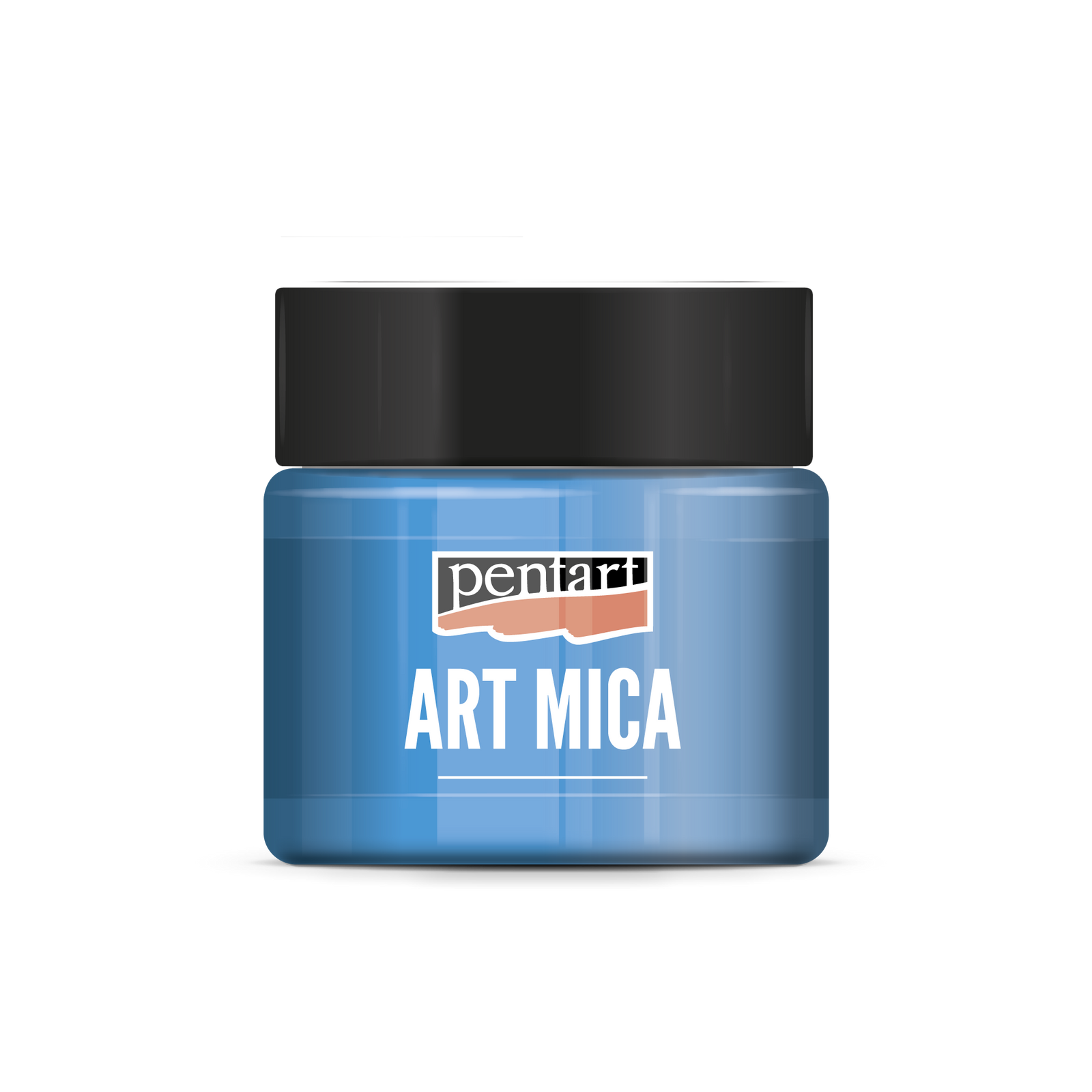 Polvere minerale Pentart Art Mica - golden blue 9 g