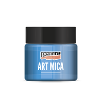 Polvere minerale Pentart Art Mica - golden blue 9 g