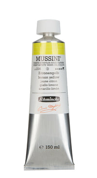 Colori a olio Schmincke MUSSINI 150 ml – 216 Giallo limone