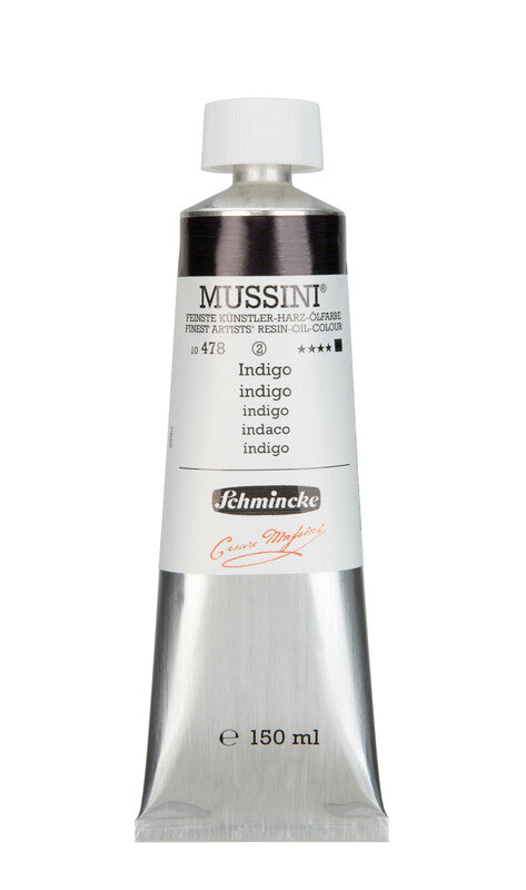Colori a olio Schmincke MUSSINI 150 ml – 478 Indaco