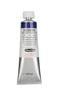 Colori a olio Schmincke MUSSINI 150 ml – 491 Blu oltremare chiaro