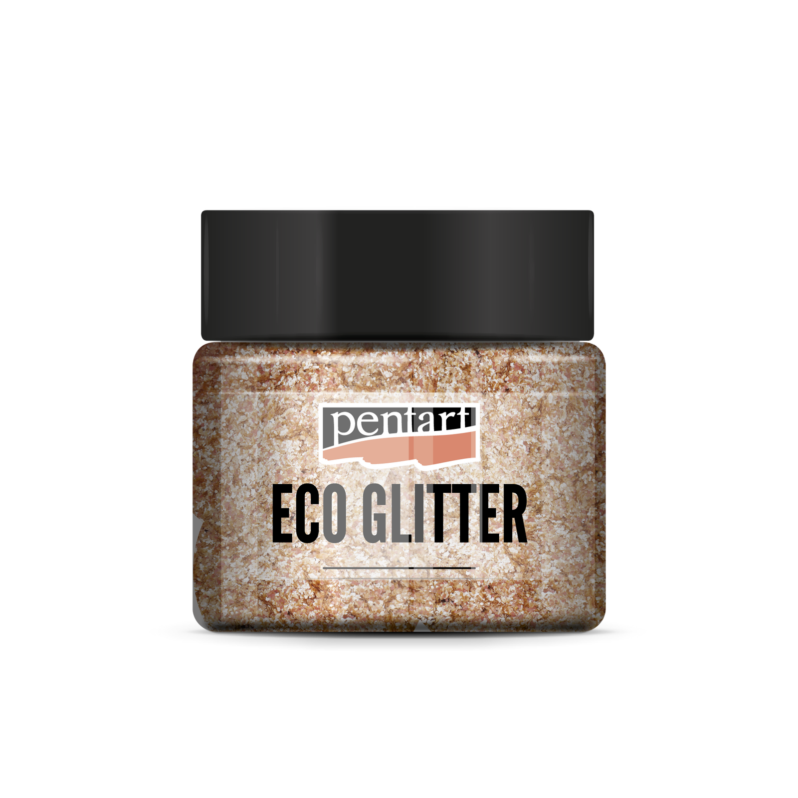 Pentart Eco Glitter glitter fini rose gold 15 g