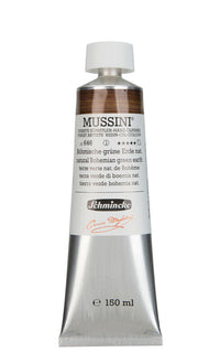 Colori a olio Schmincke MUSSINI 150 ml – 646 Terra verde di Boemia naturale